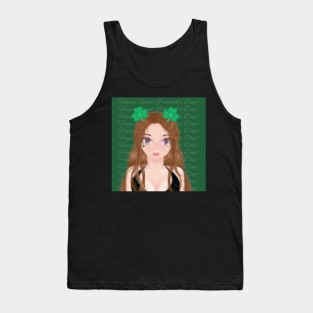 Anime St Patrick's Day Tank Top